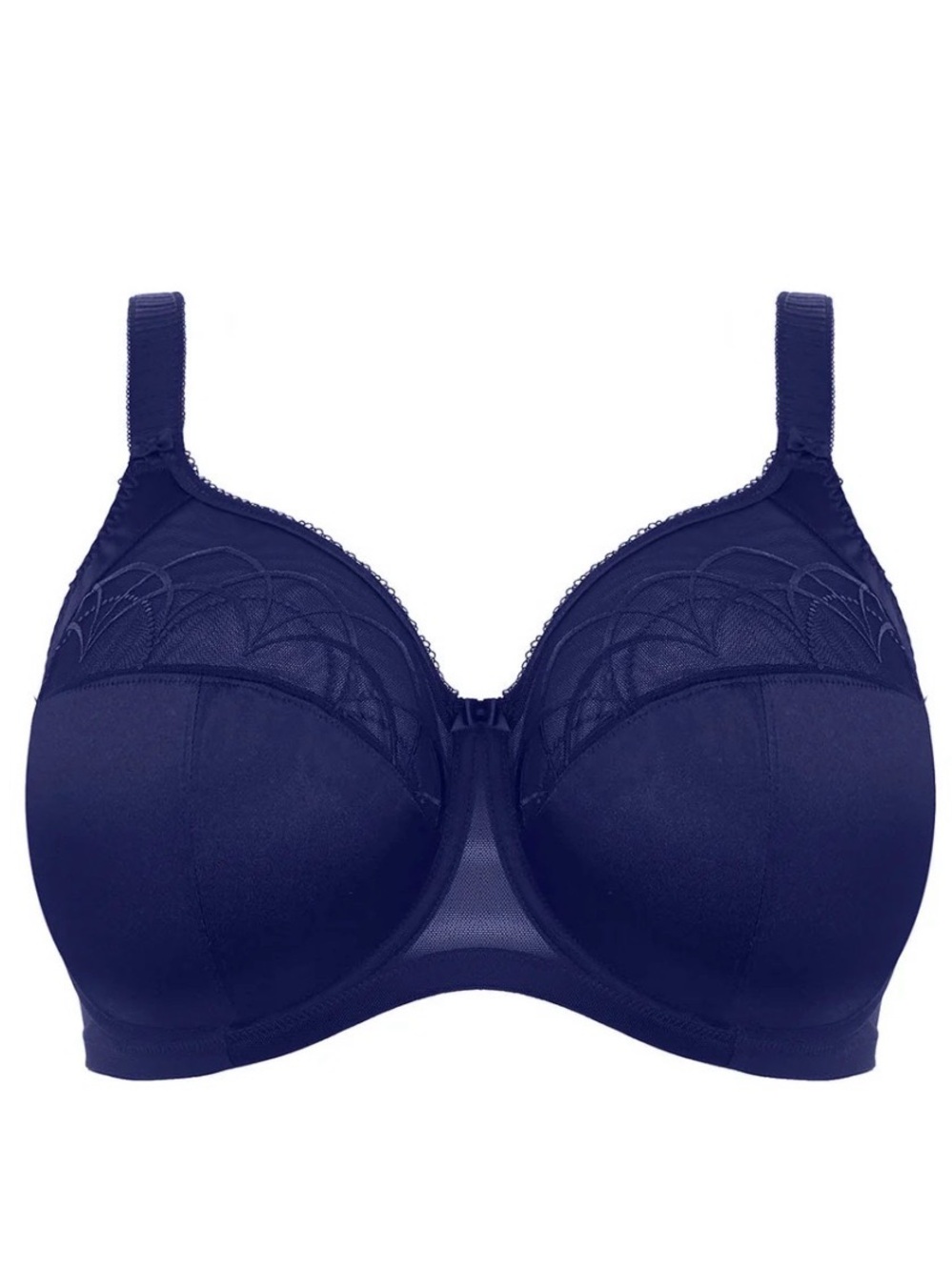 NWT Elomi Cate Bra EL4030INK Ink Navy Blue Underwire Size 42N US 42JJ UK